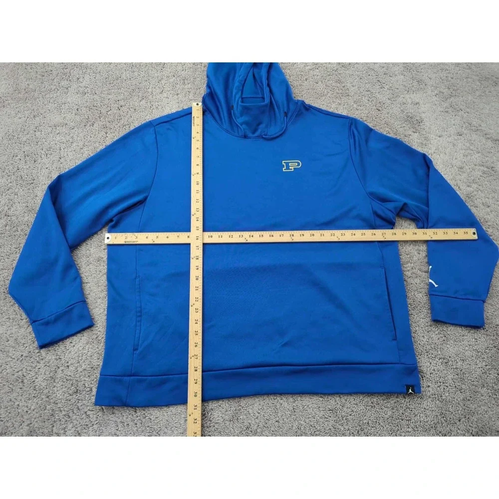 Pflugerville Panthers‎ Hoodie Mens 3XL Long Sleeve Jordan Therma-Fit Blue